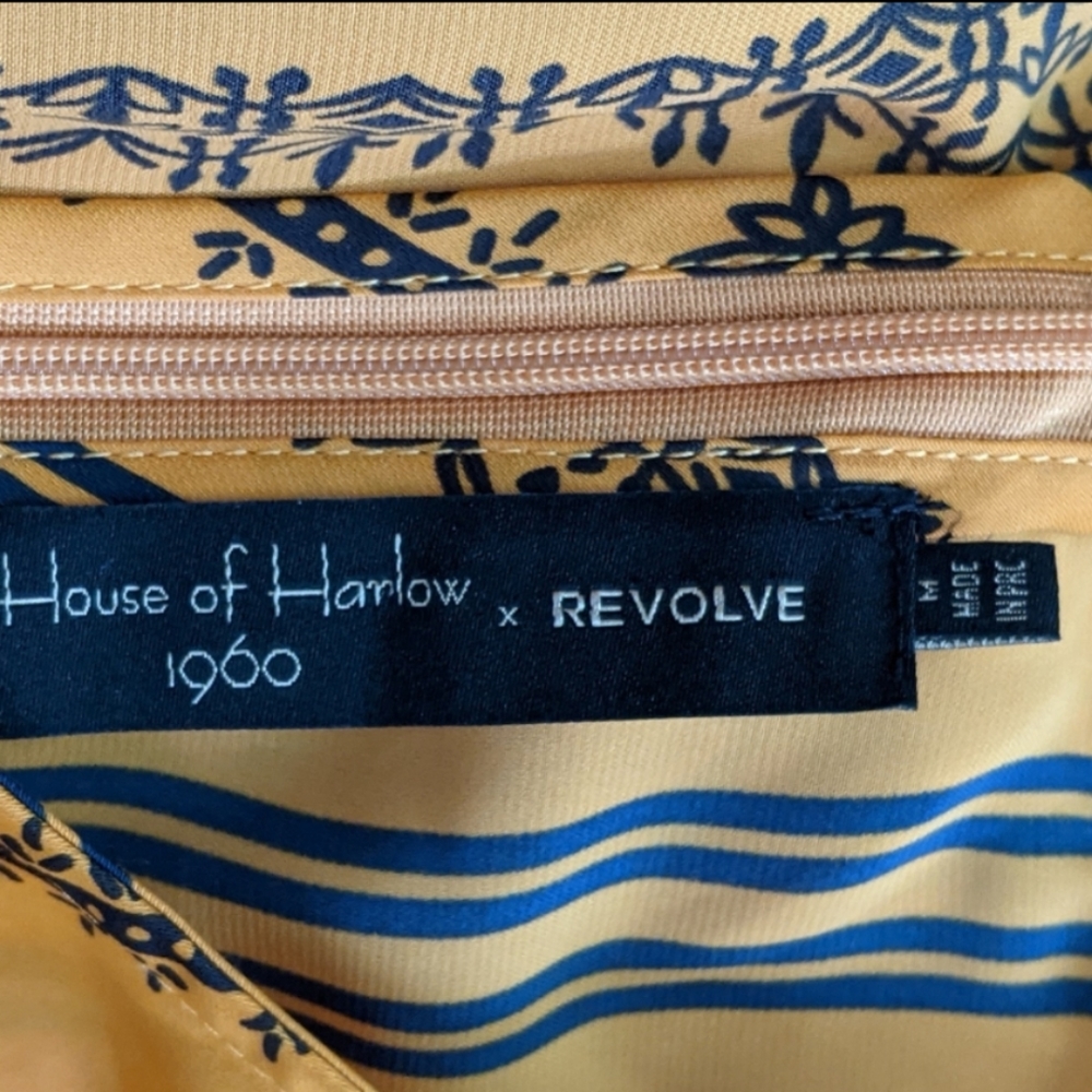 HOUSE OF HARLOW 1960 X REVOLVE 2 SET Joni Pants & Jane Blouse Inca Tribal Print - Picture 11 of 15